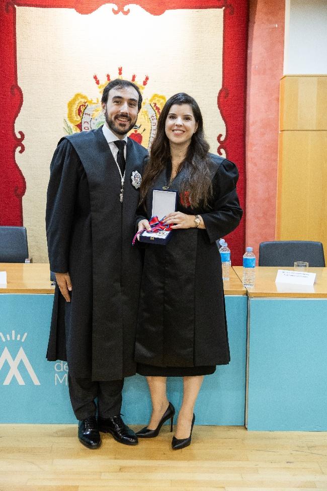 Acto de entrega de la Cruz distinguida de la Orden de San Raimundo de Peñafort a D. Cristóbal Carnero Varo